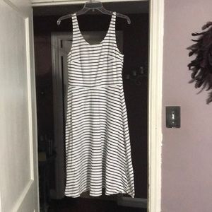 Old navy medium a line striped dress